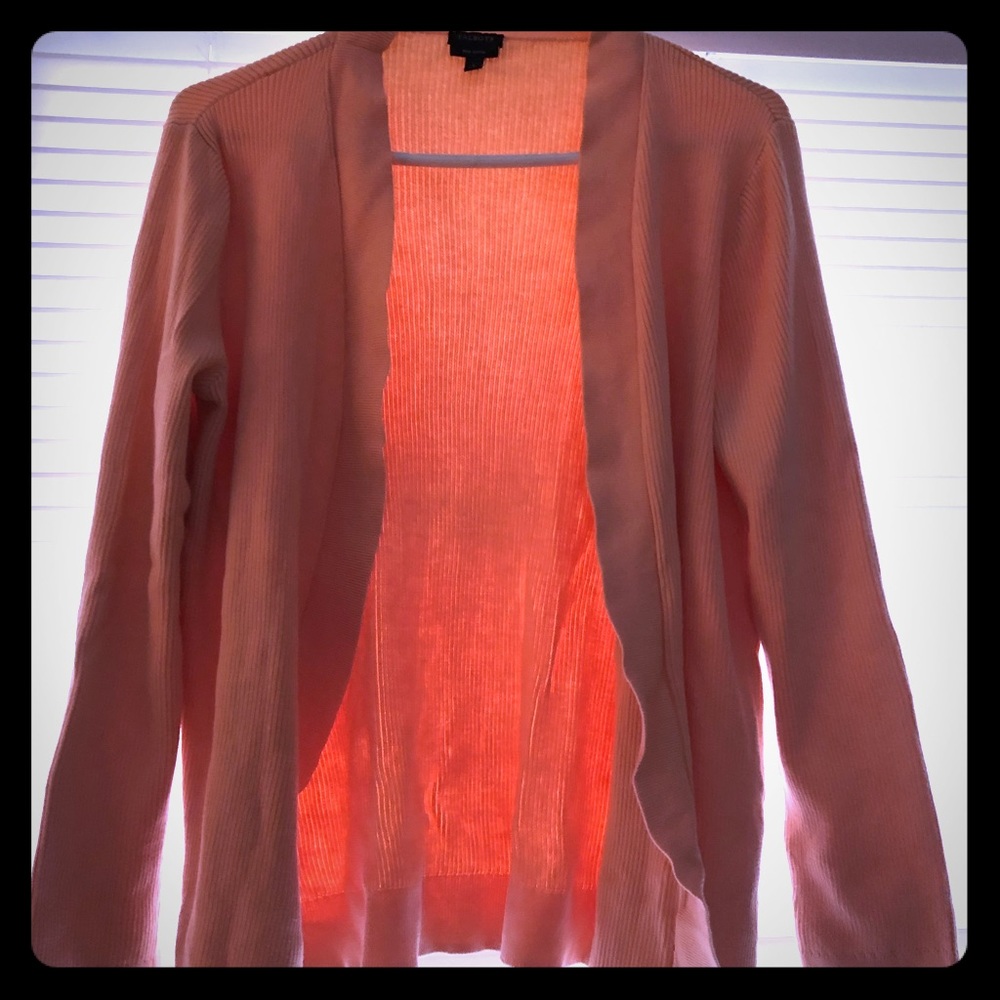 Orange Talbots Cardigan
